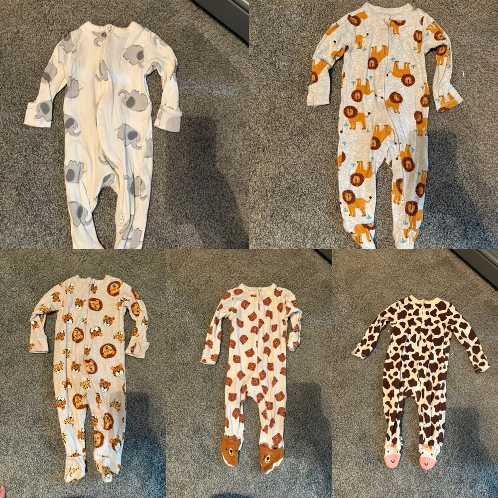 Gender Neutral Animal PJ bundle